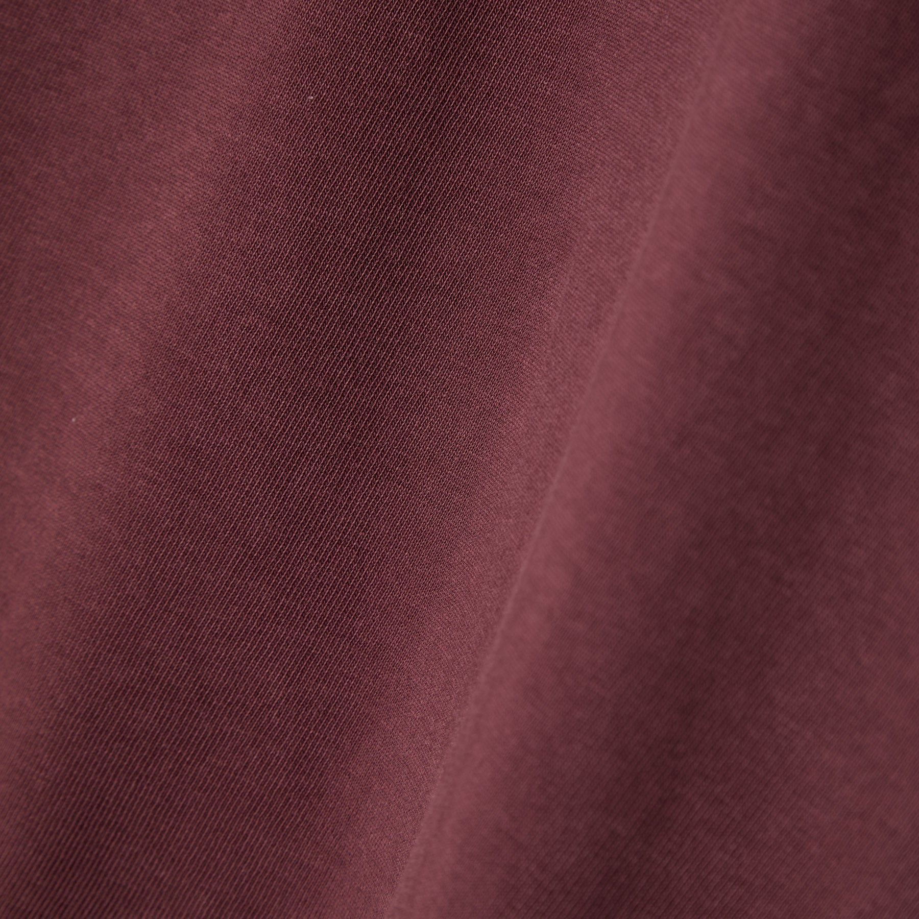 T-Shirt Embroidery Pocket Logo Wine