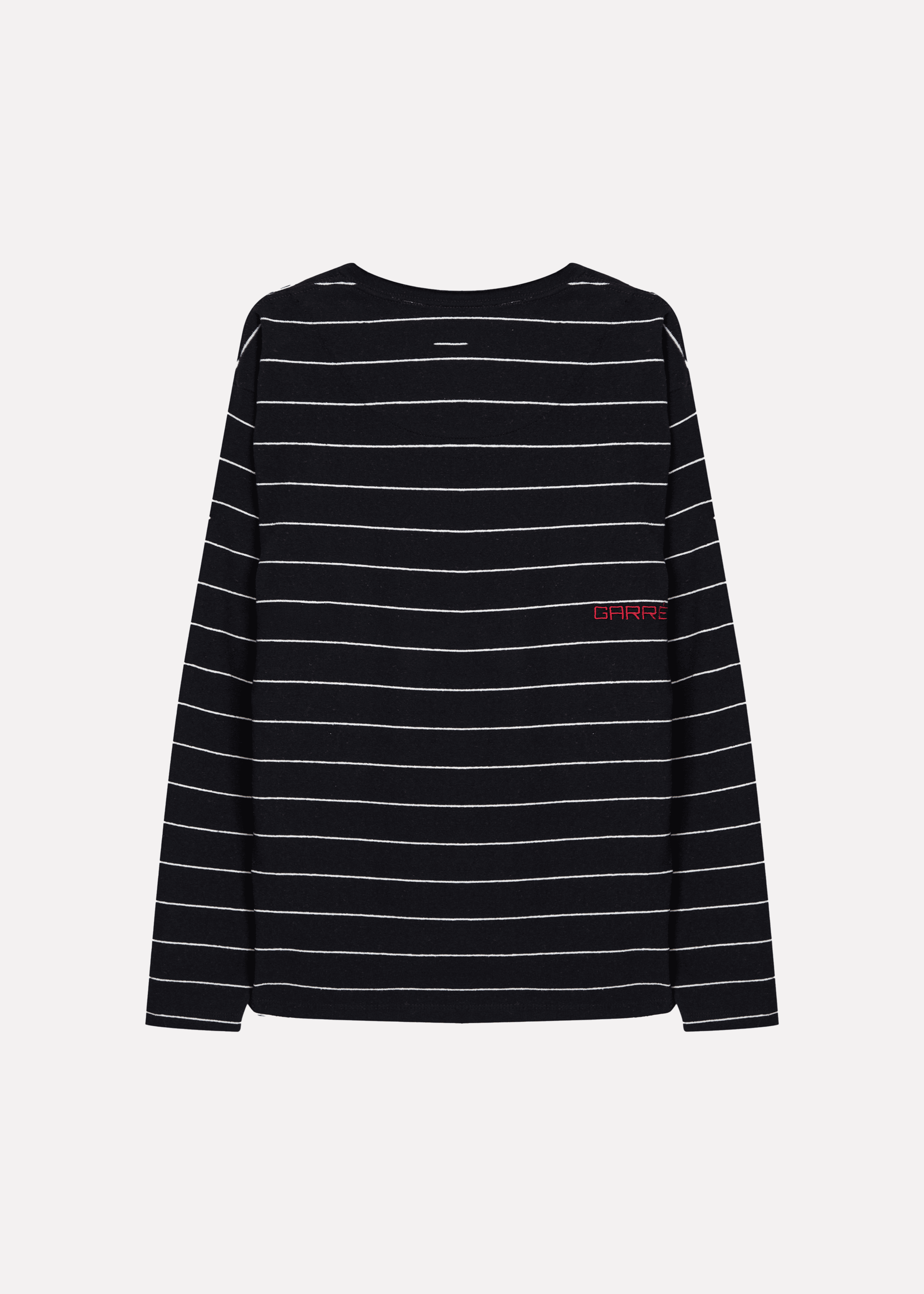 Striped Longsleeve Black