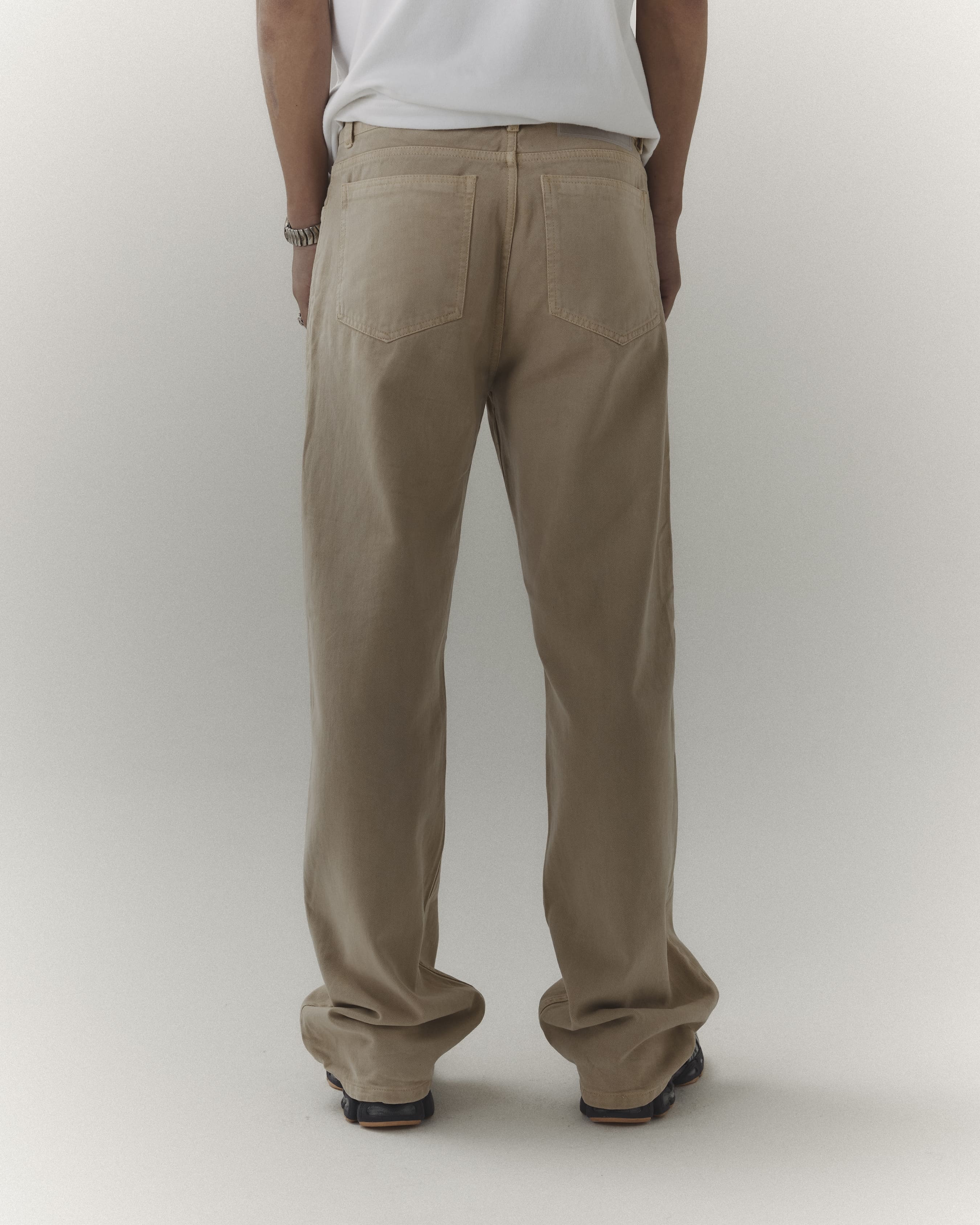 Twill Pants Beige Sky