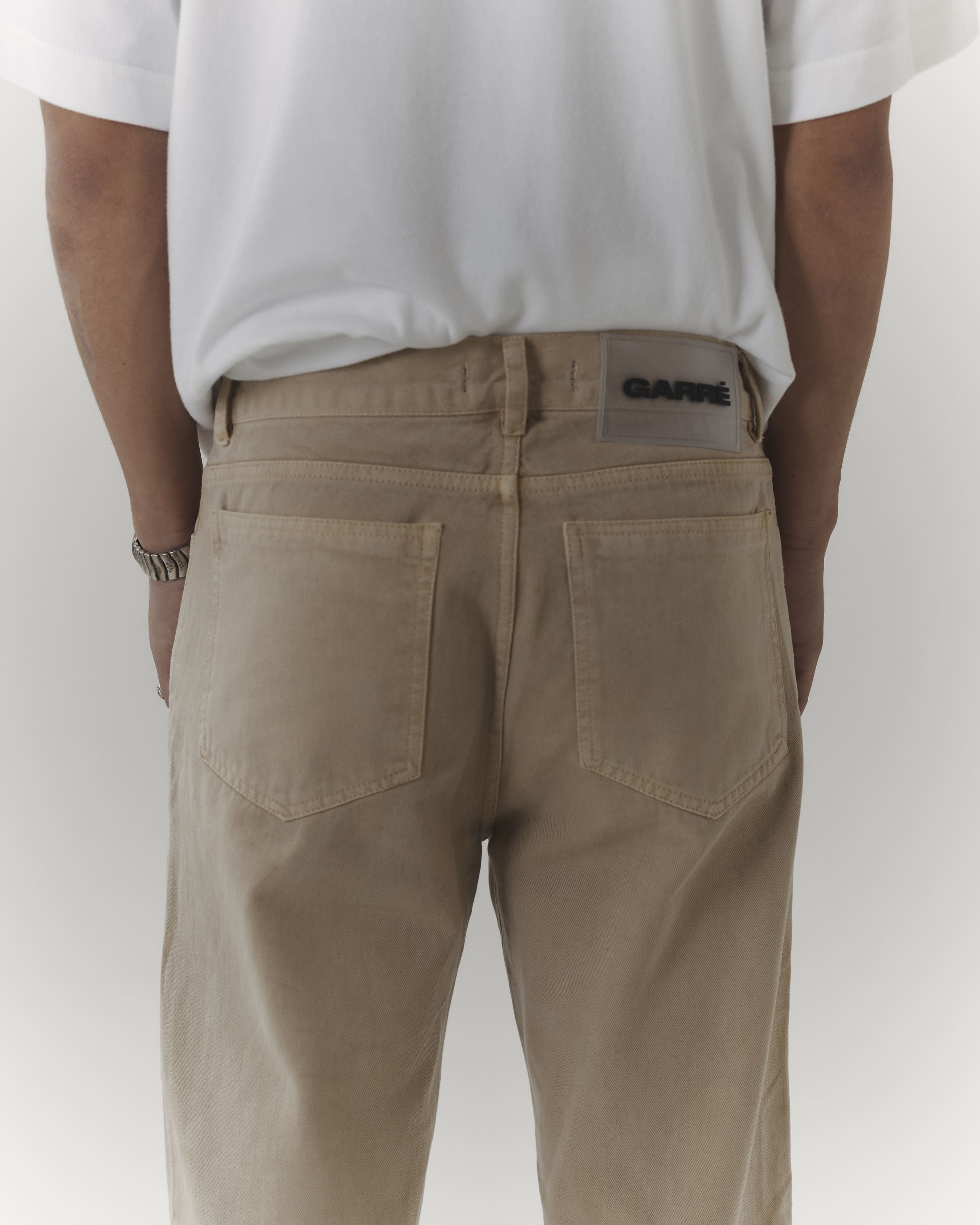Twill Pants Beige Sky