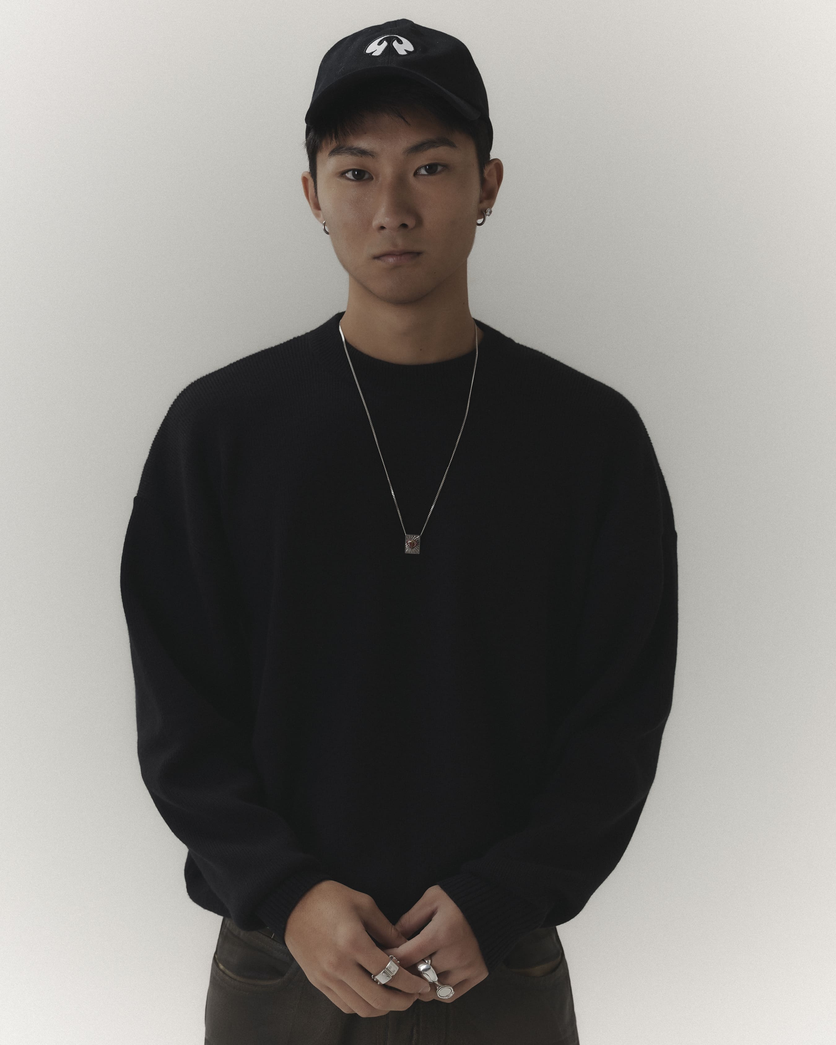 Logo Knitwear Black