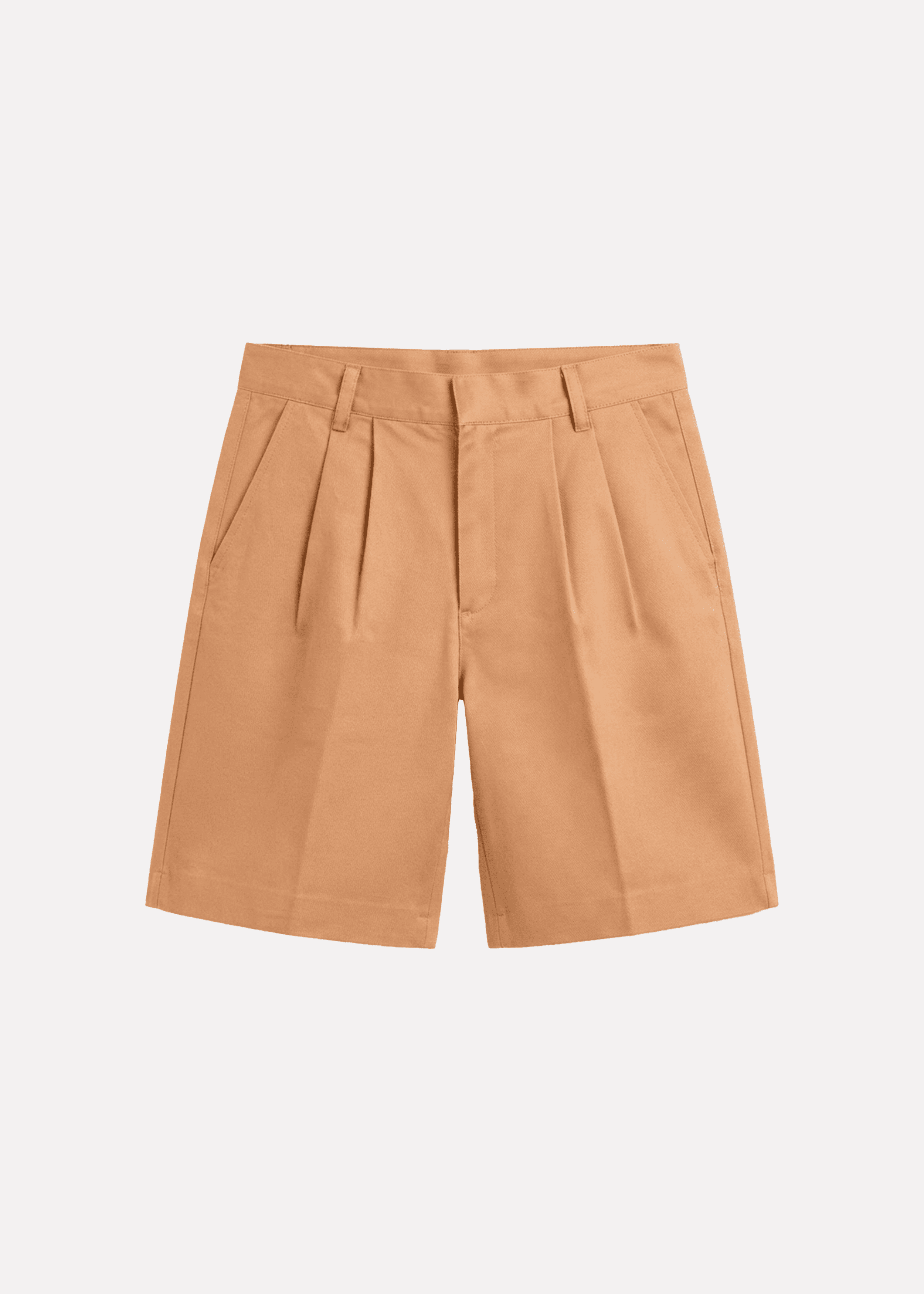 Tailored Beige Shorts