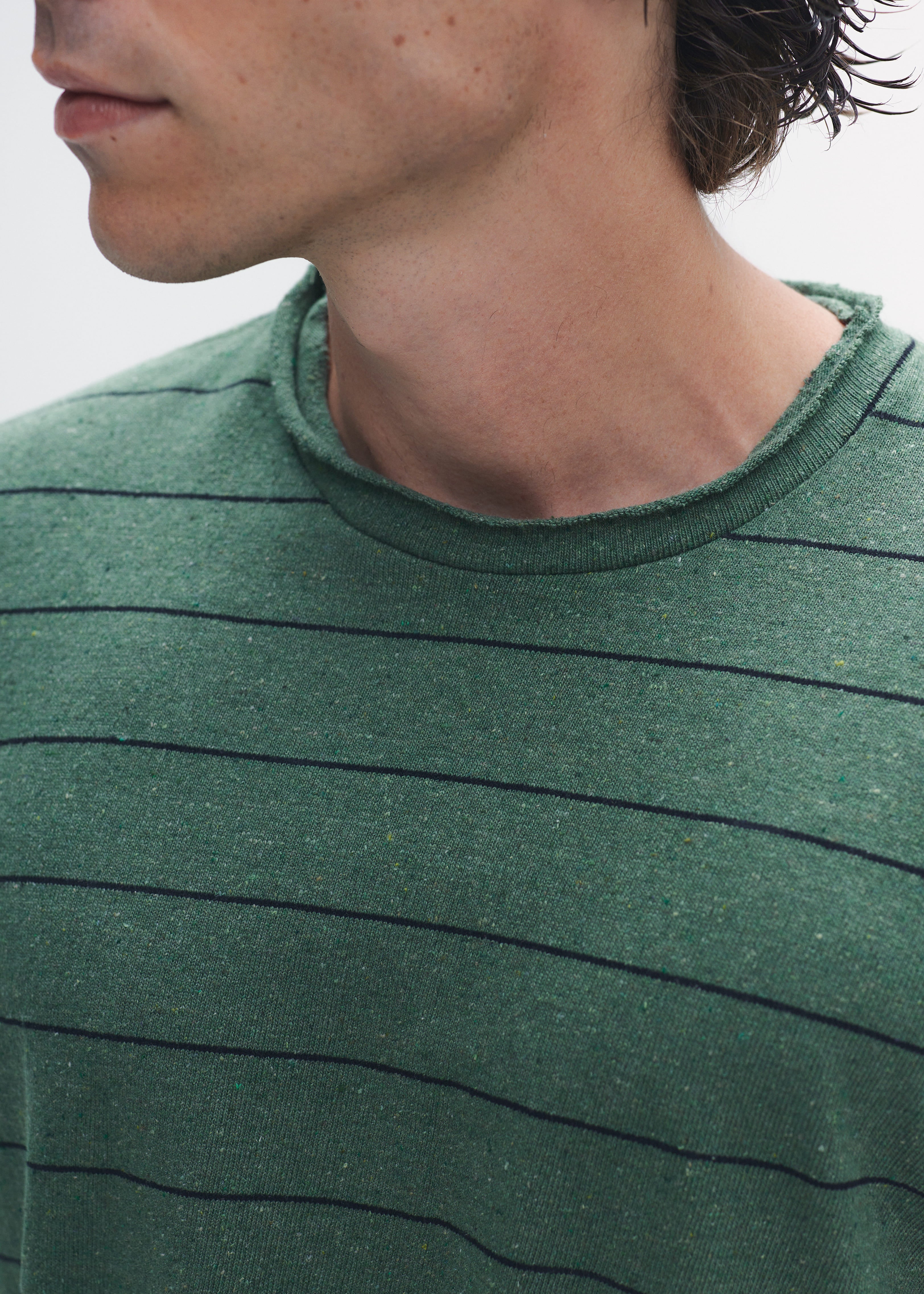 Striped Longsleeve Green