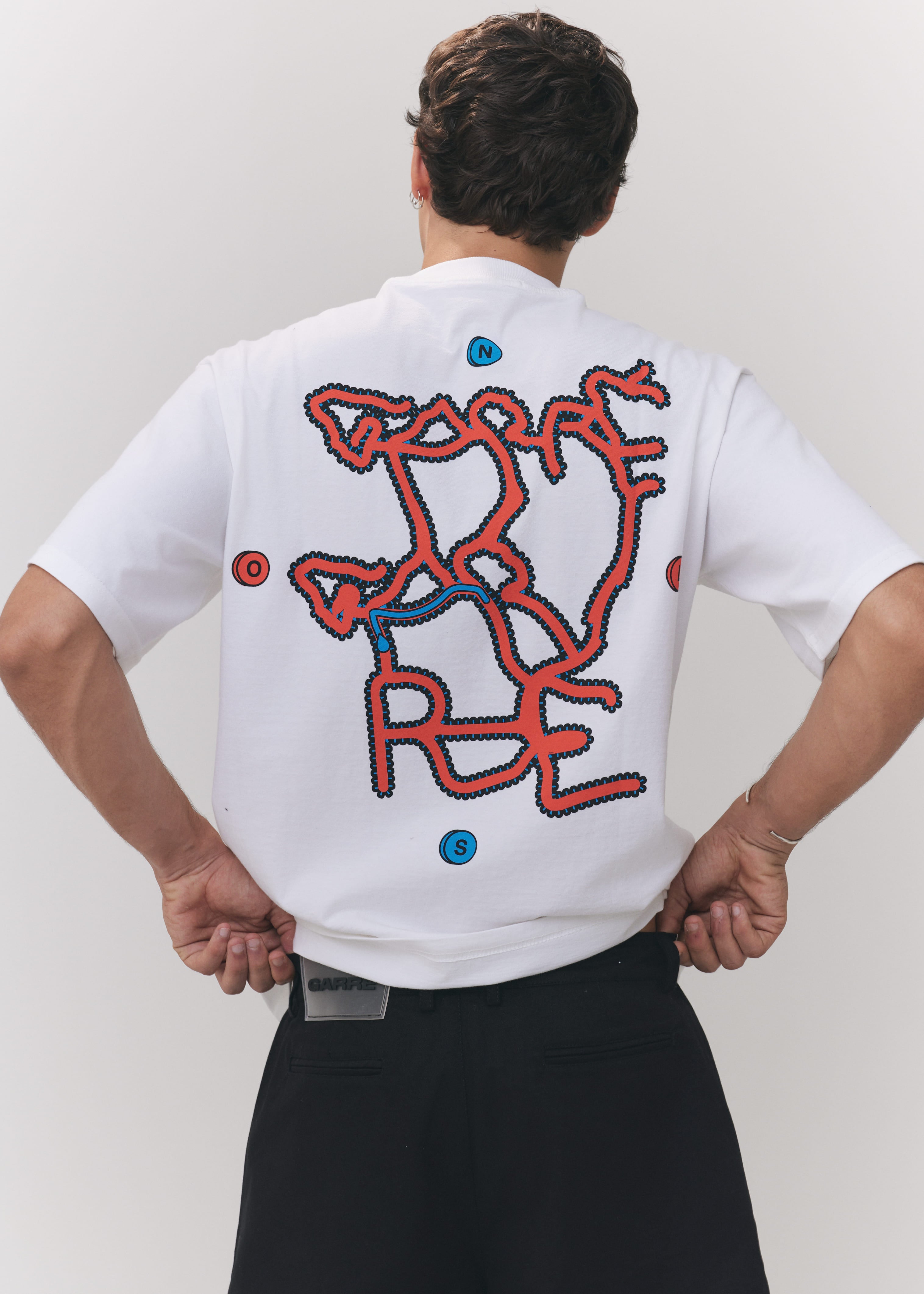T-Shirt Subway White