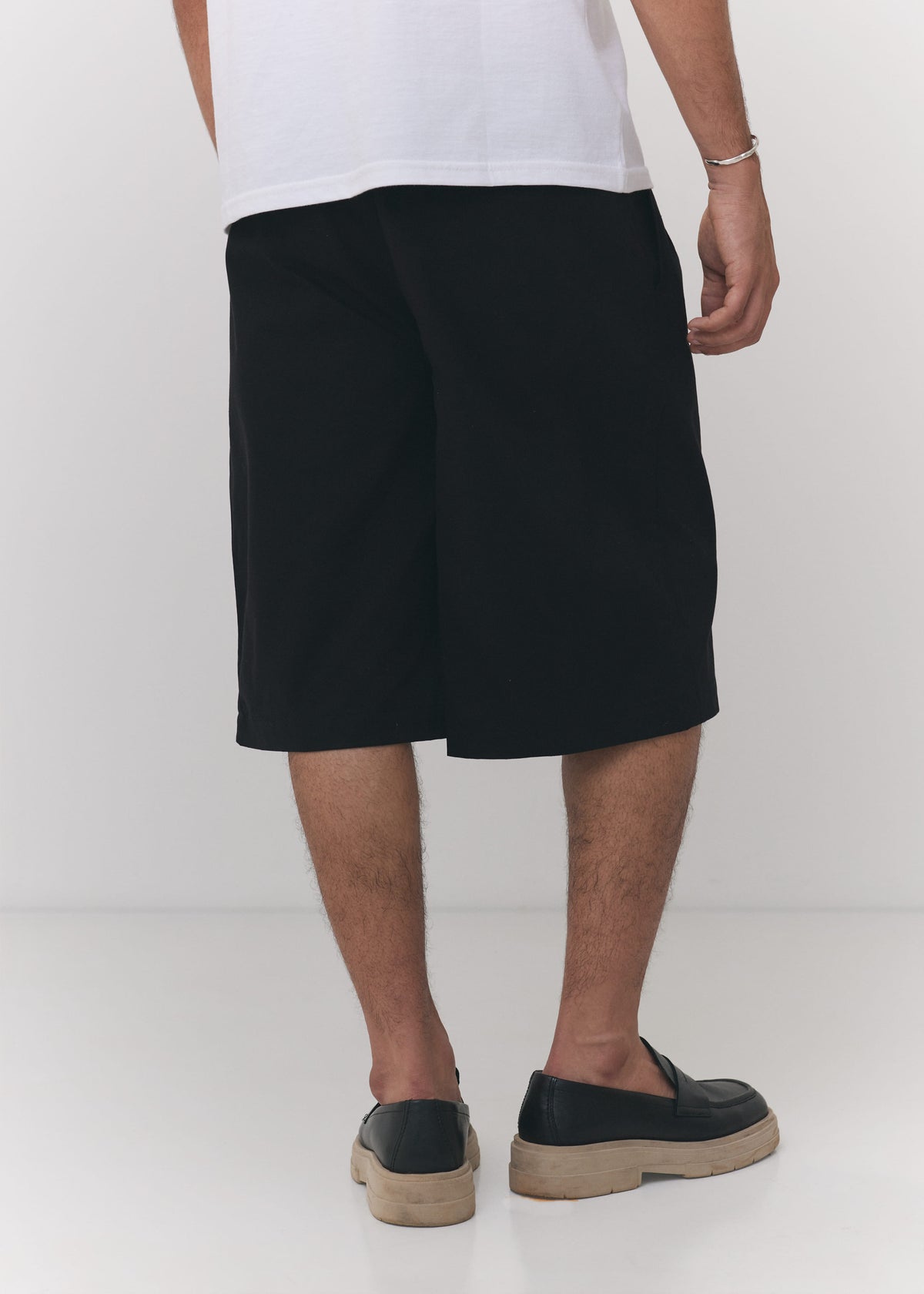Tailored Black Shorts