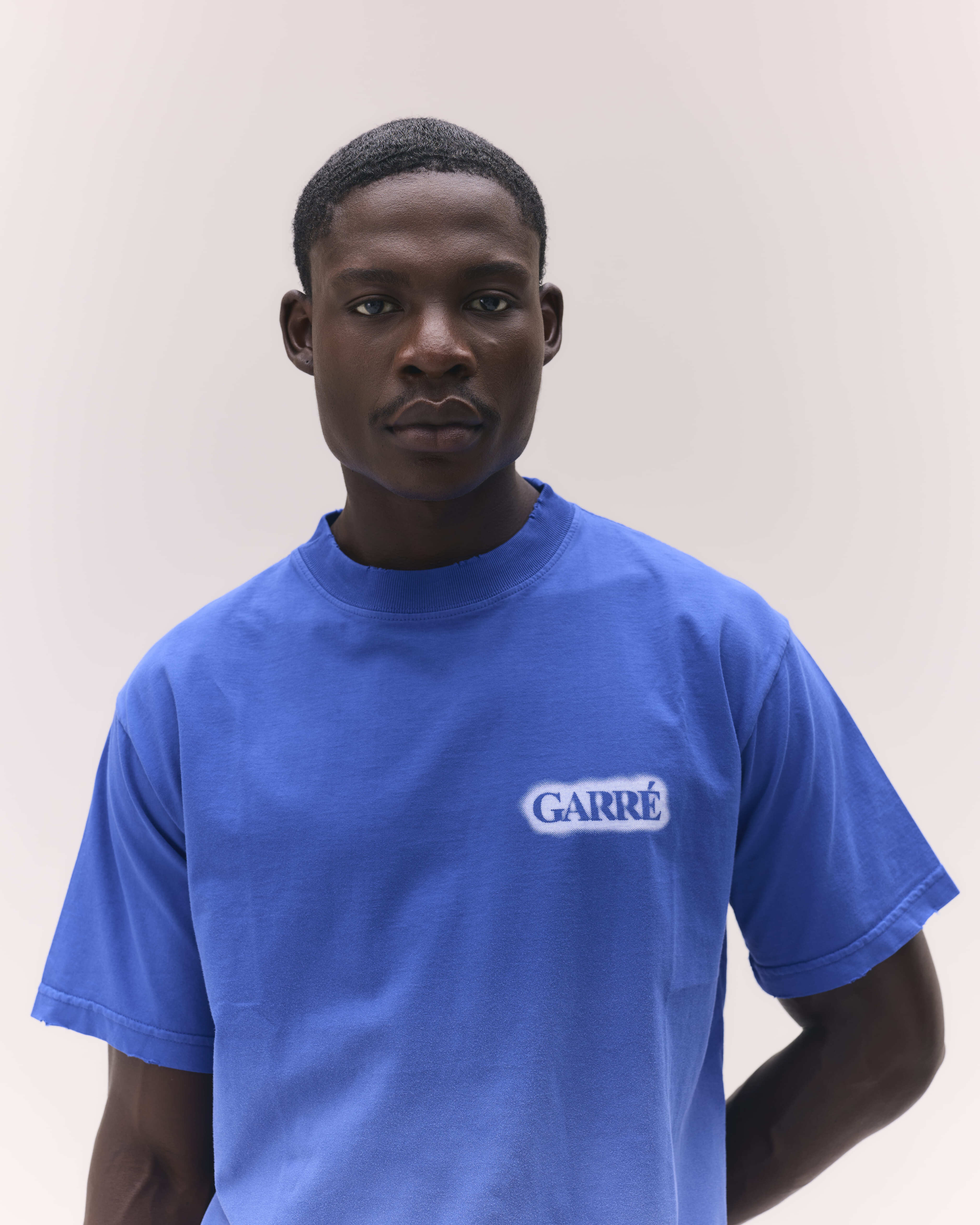 T-Shirt Disruptive Logo Royal Blue