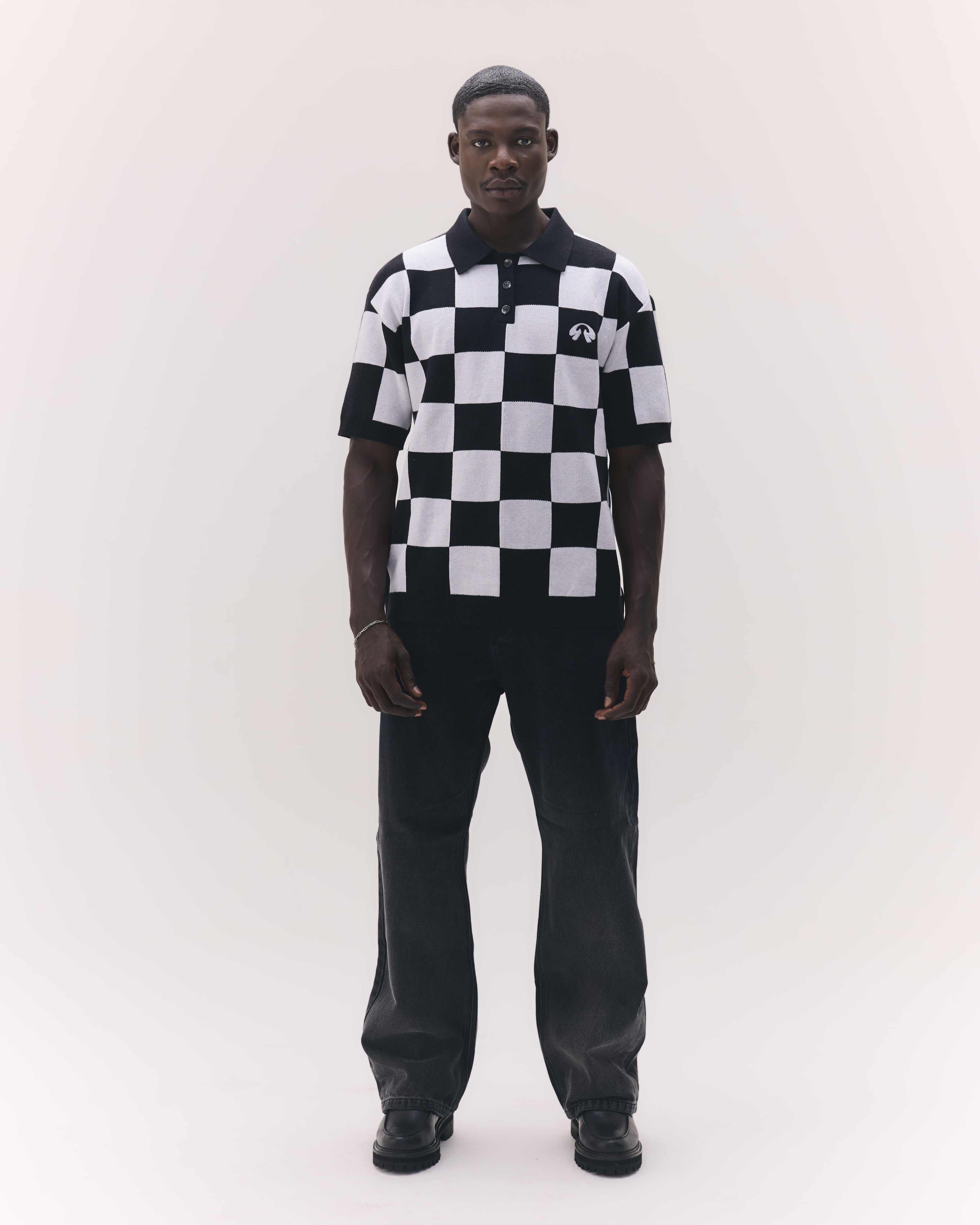 Polo Knitwear Black