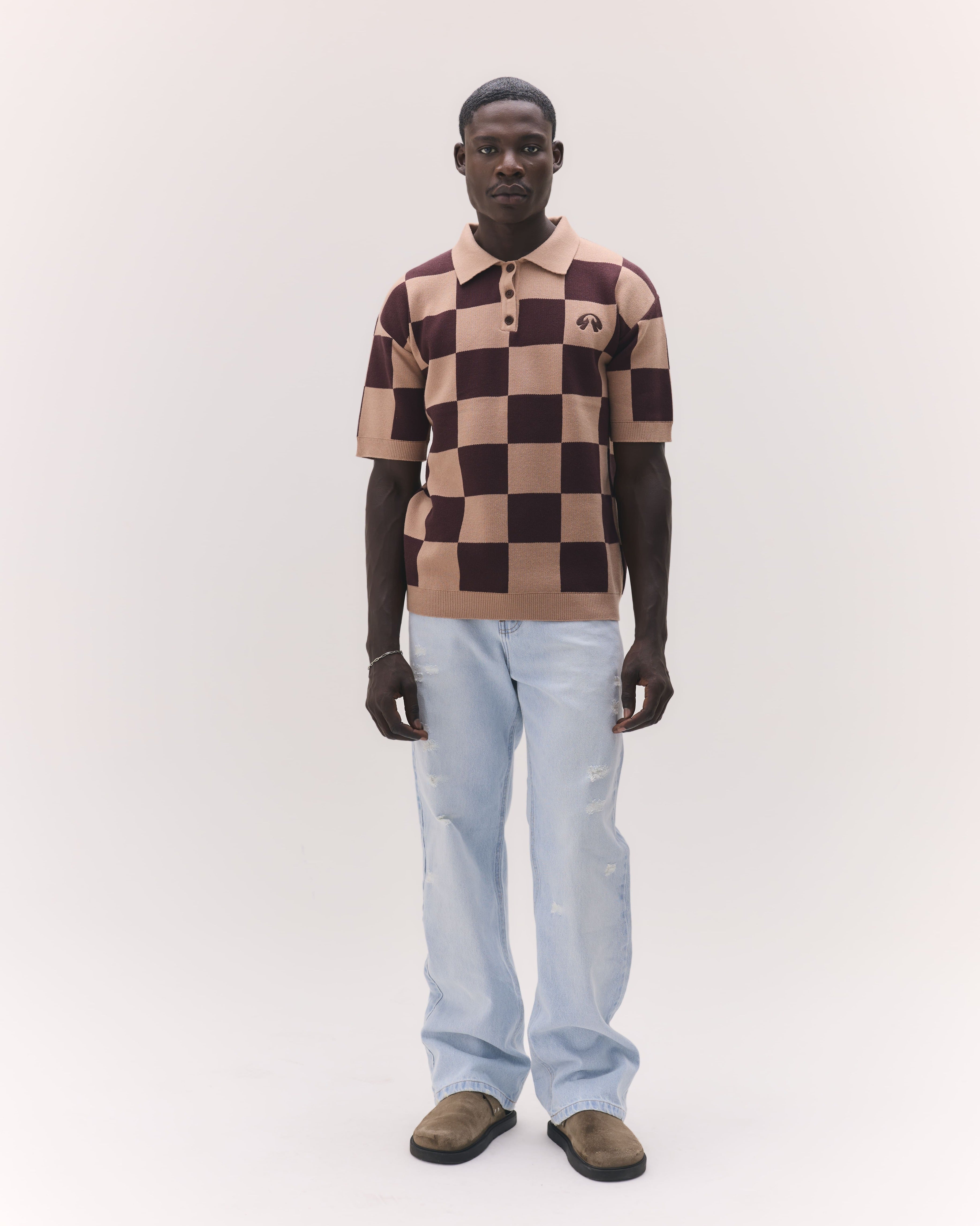 Polo Knitwear Brown