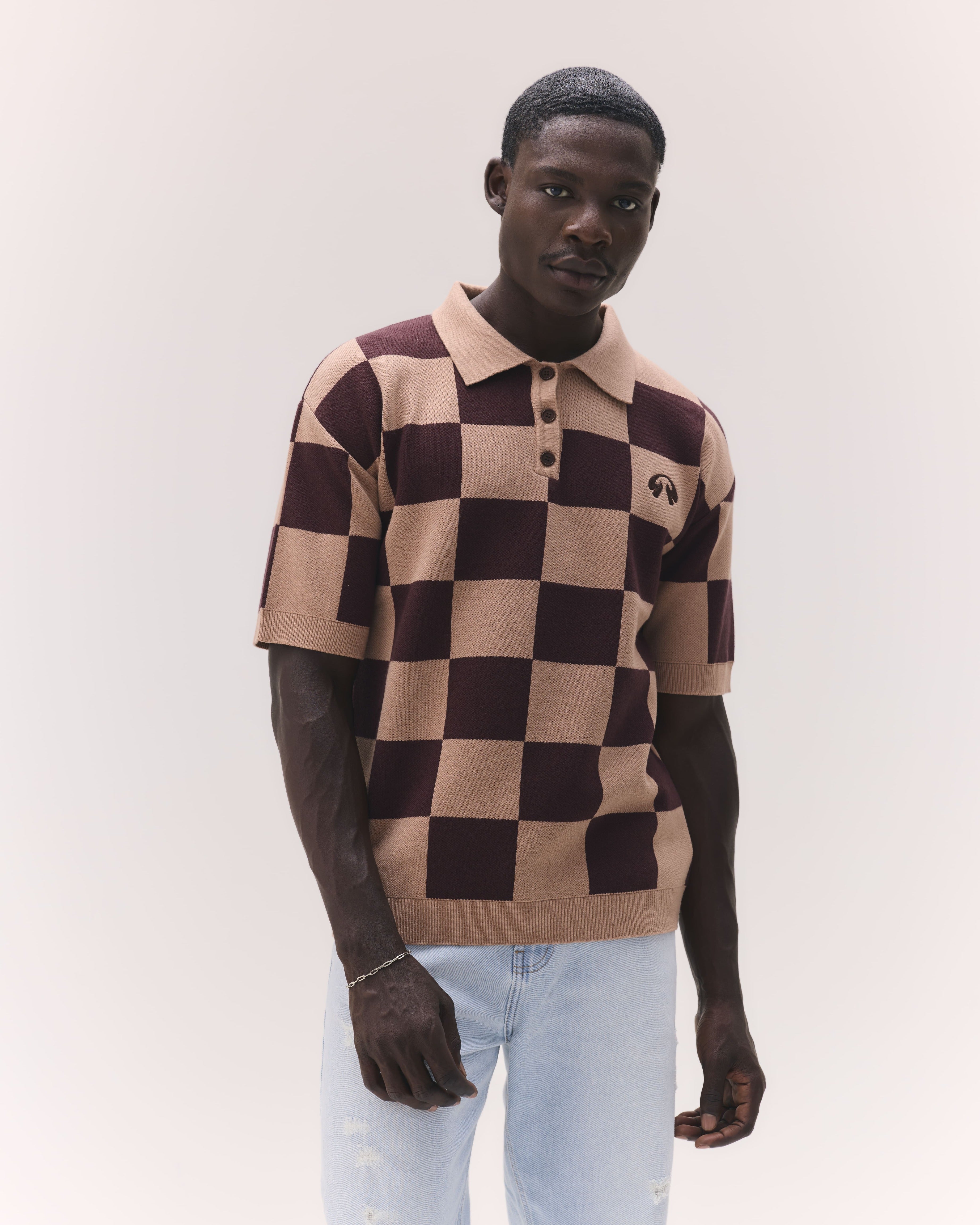 Polo Knitwear Brown