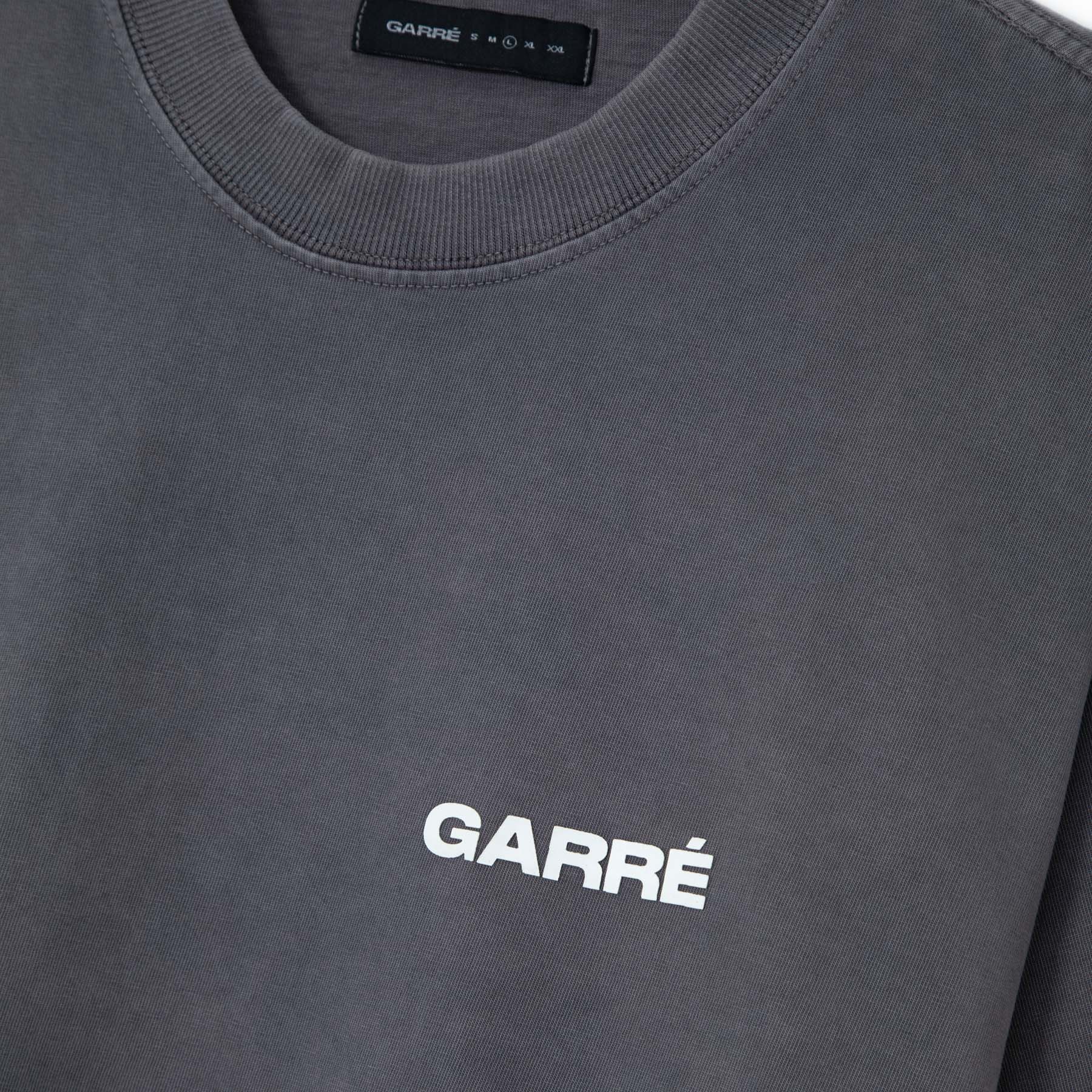 T-shirt Basic Cinza Wash