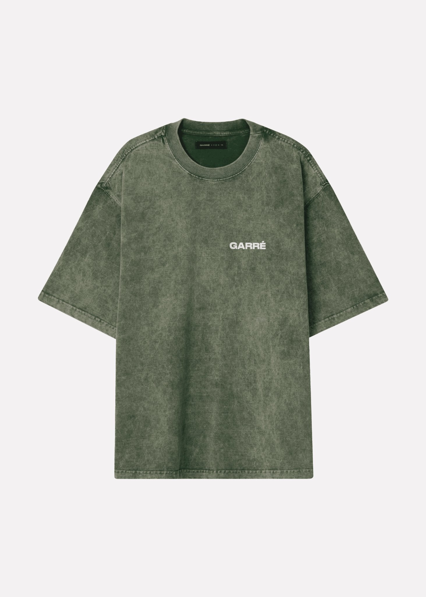 T-shirt Basic Verde Wash