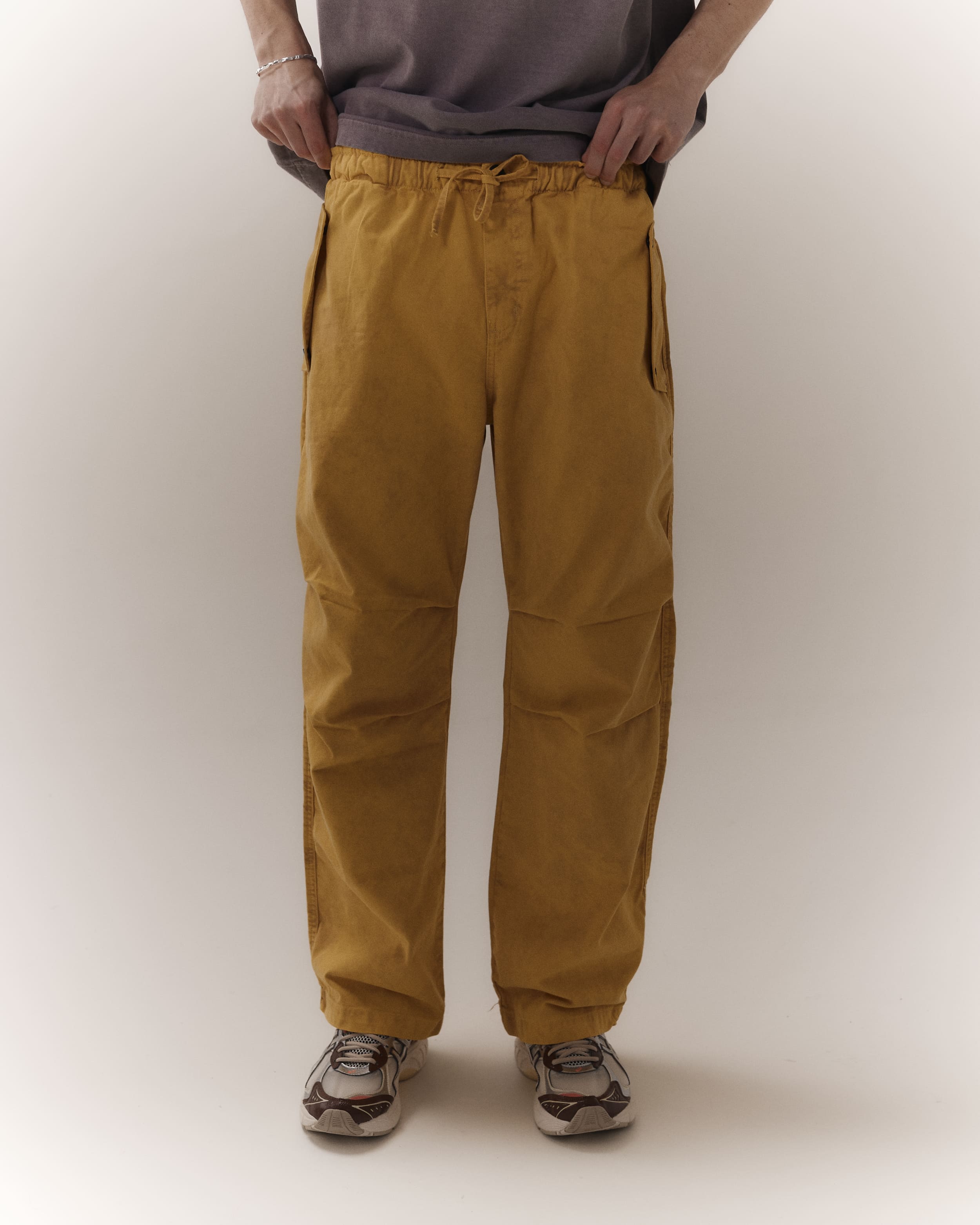 Parachoute Pants Mustard Yellow