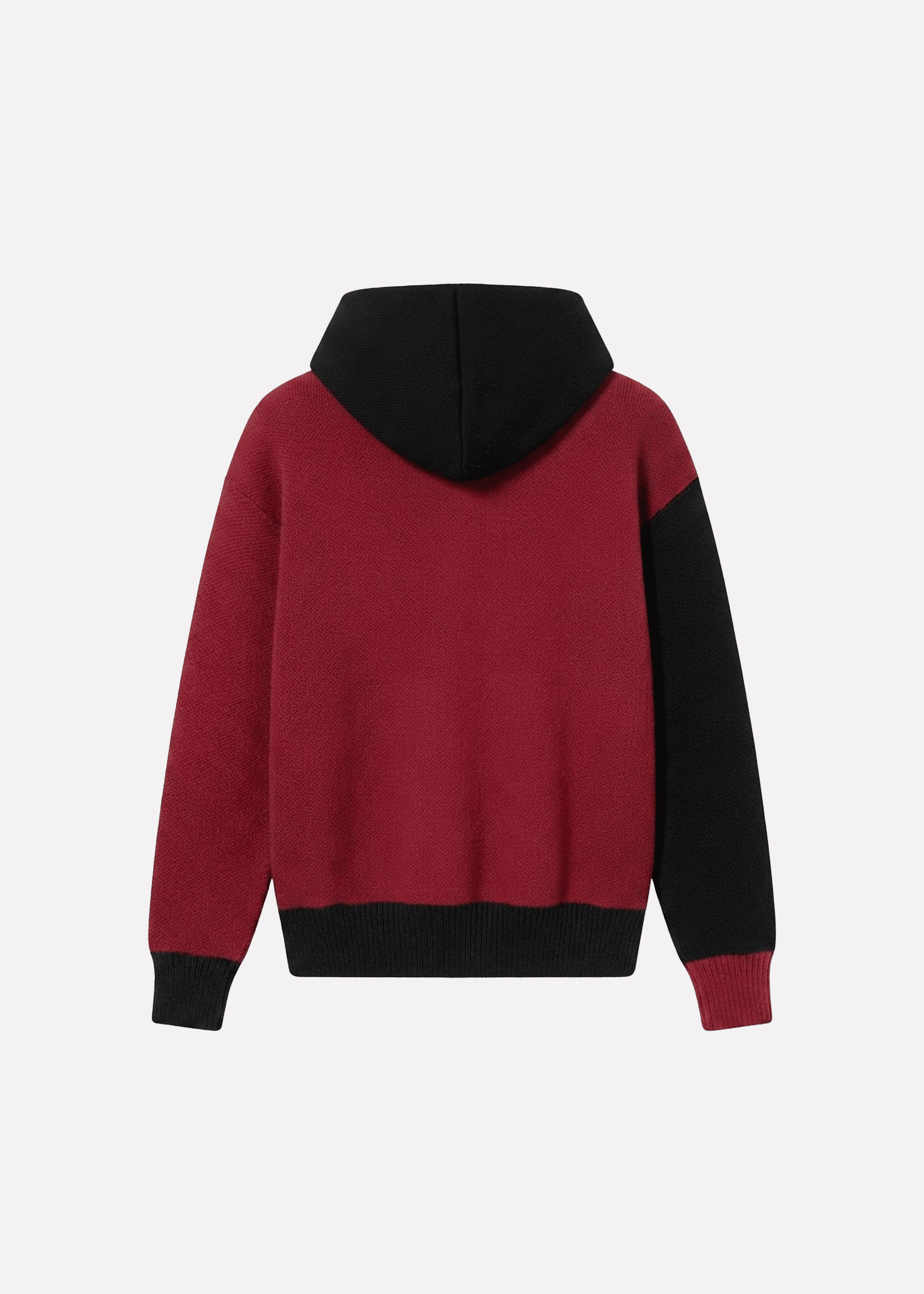 Knitwear Hoodie Red