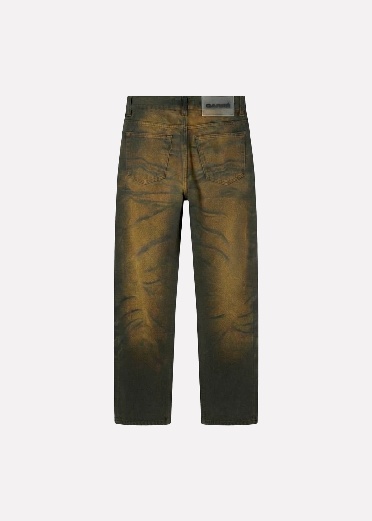 Denim Orange Rust