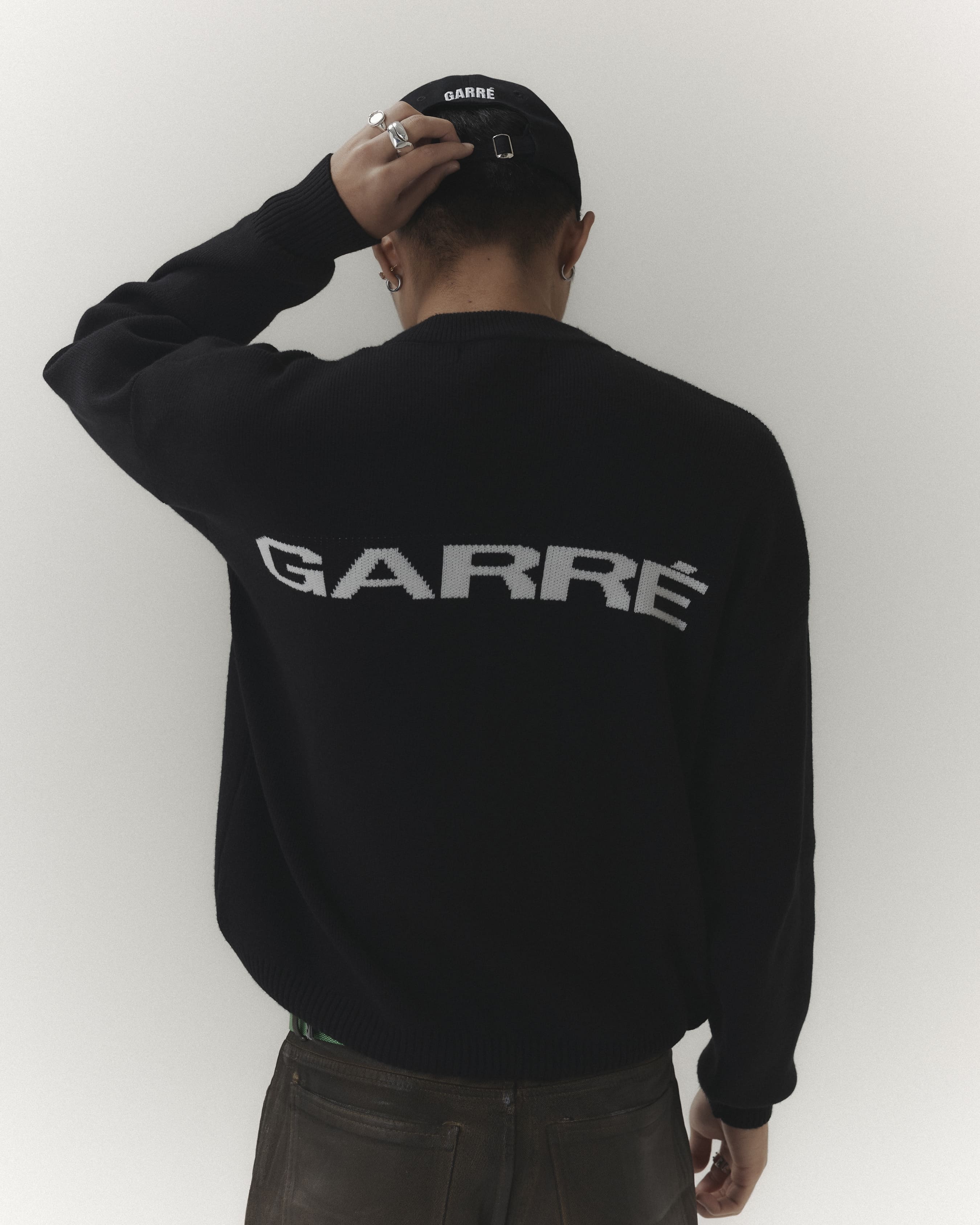 Logo Knitwear Black