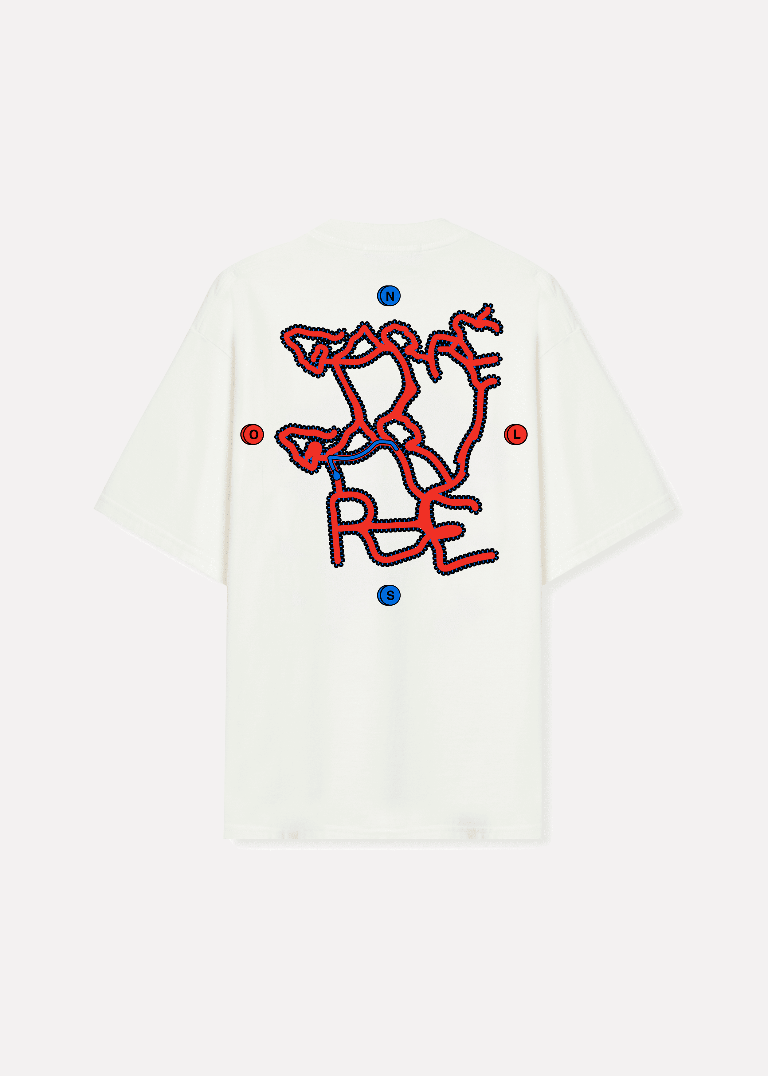 T-Shirt Subway White