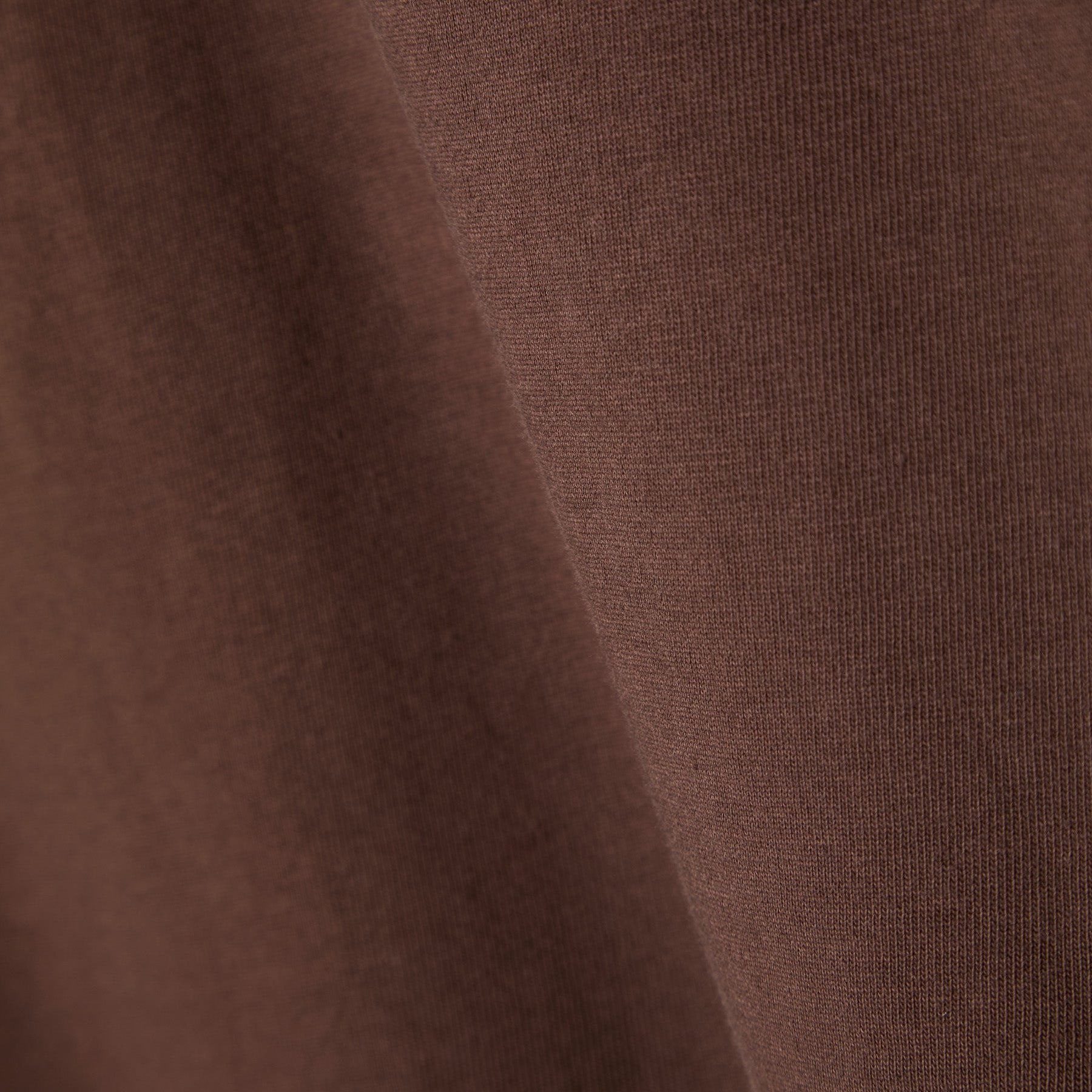 T-Shirt Embroidery Pocket Logo Brown