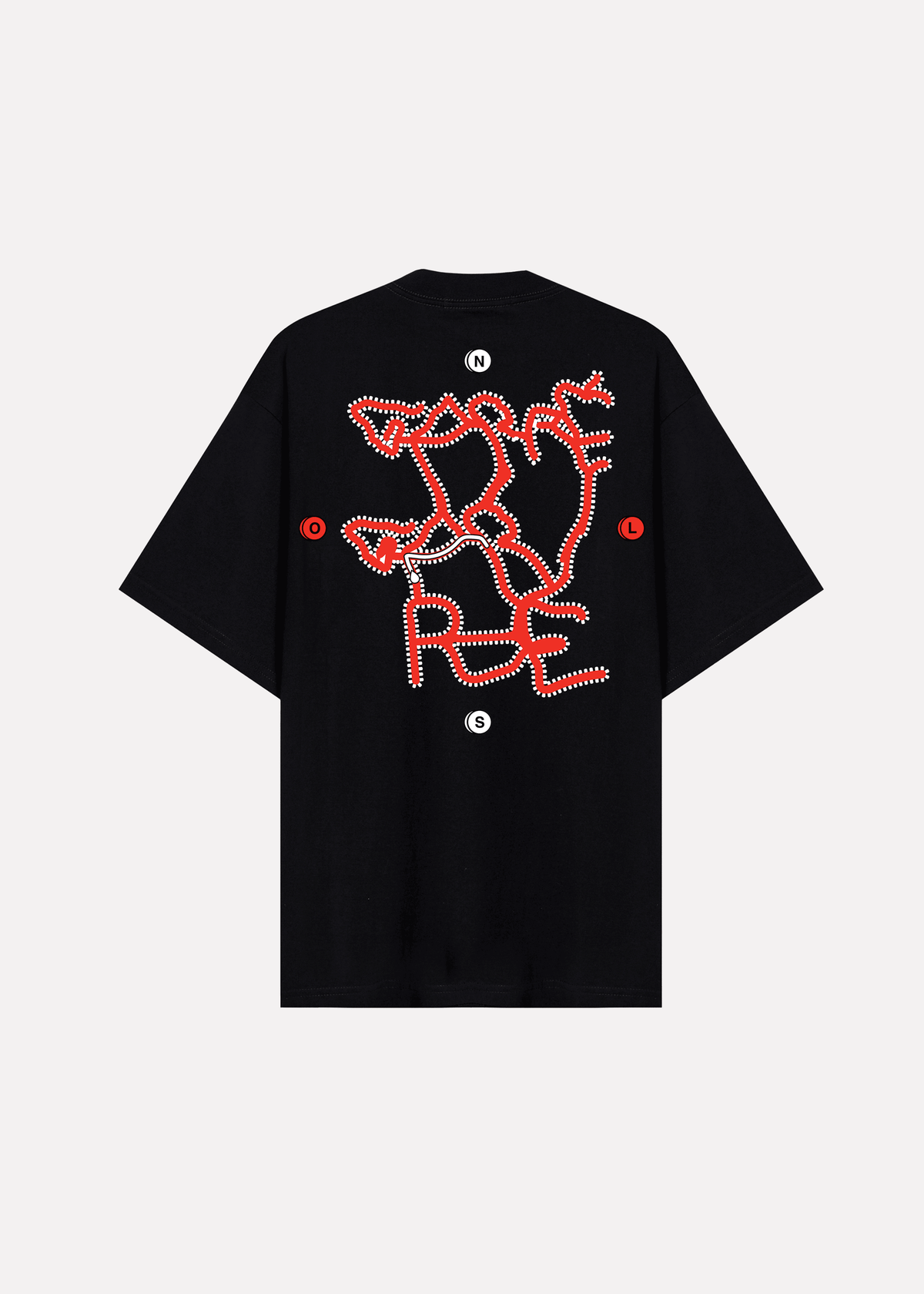 T-Shirt Subway Black