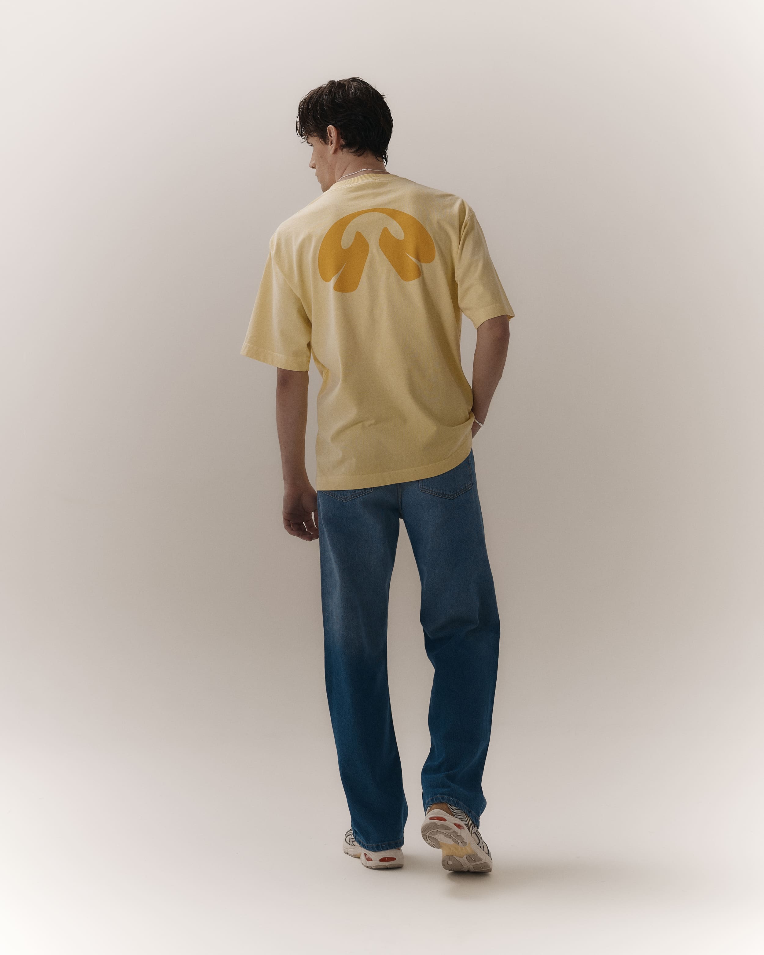 T-Shirt Monogram Butter Yellow