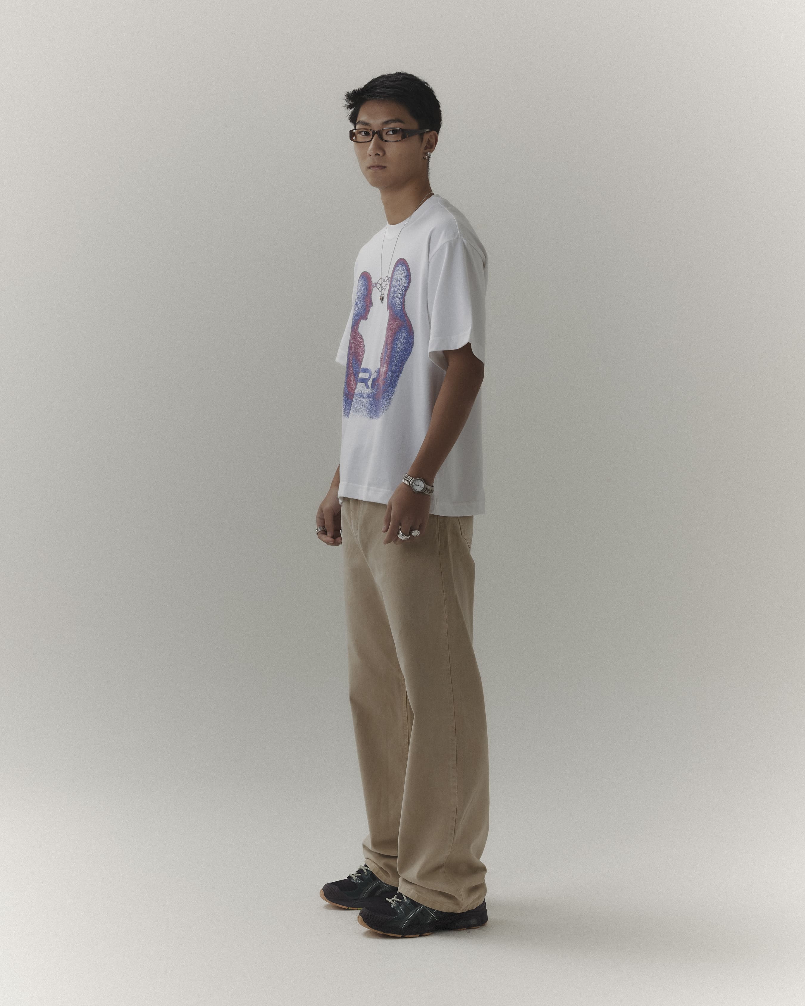 Twill Pants Beige Sky