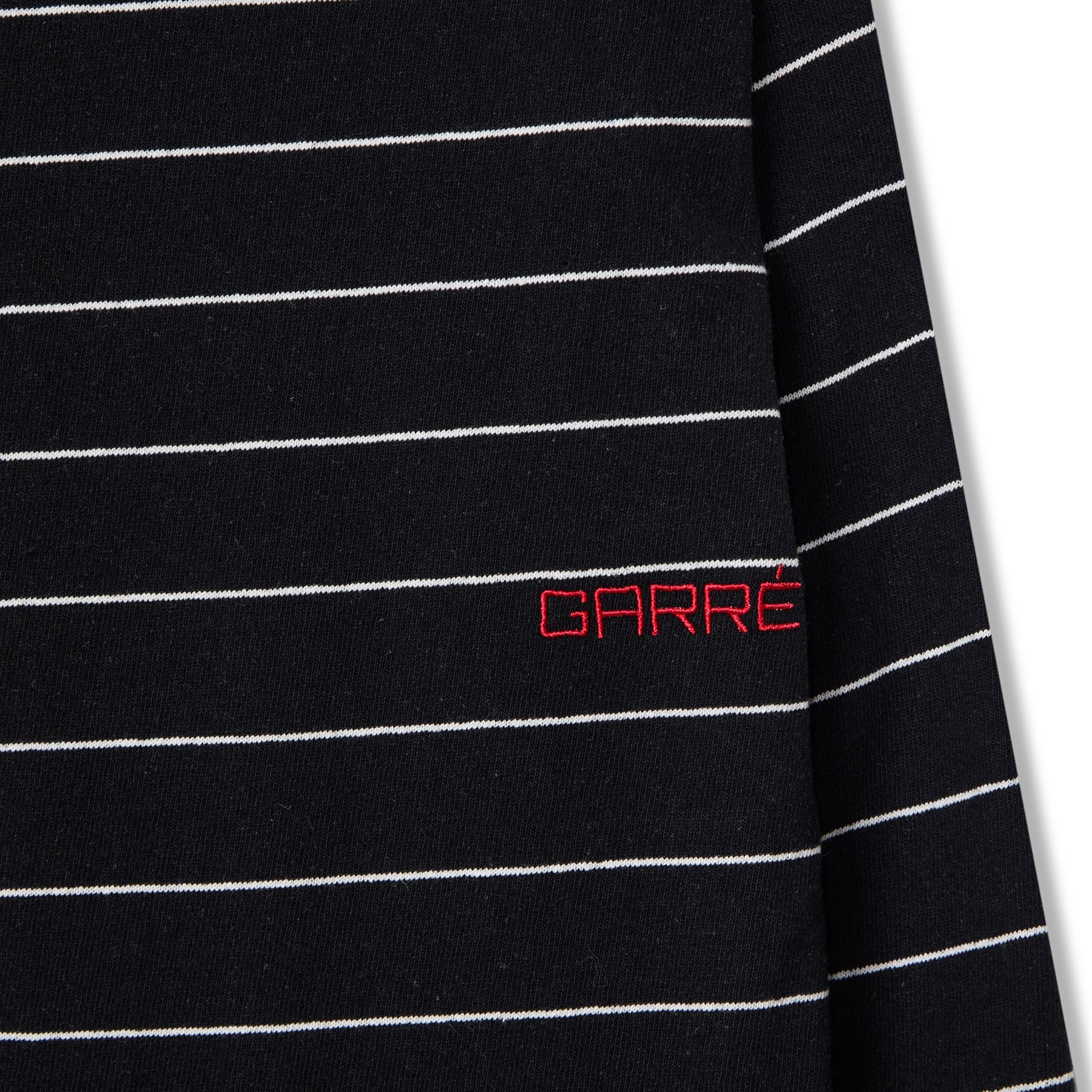 Striped Longsleeve Black