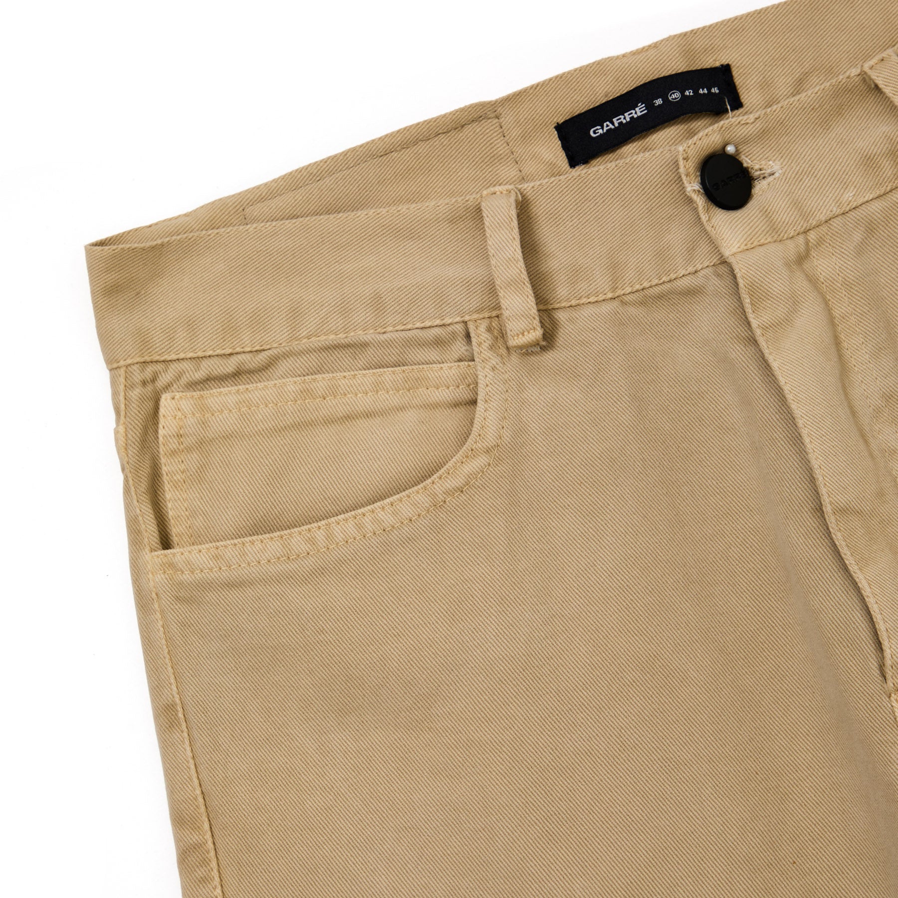 Twill Pants Beige Sky