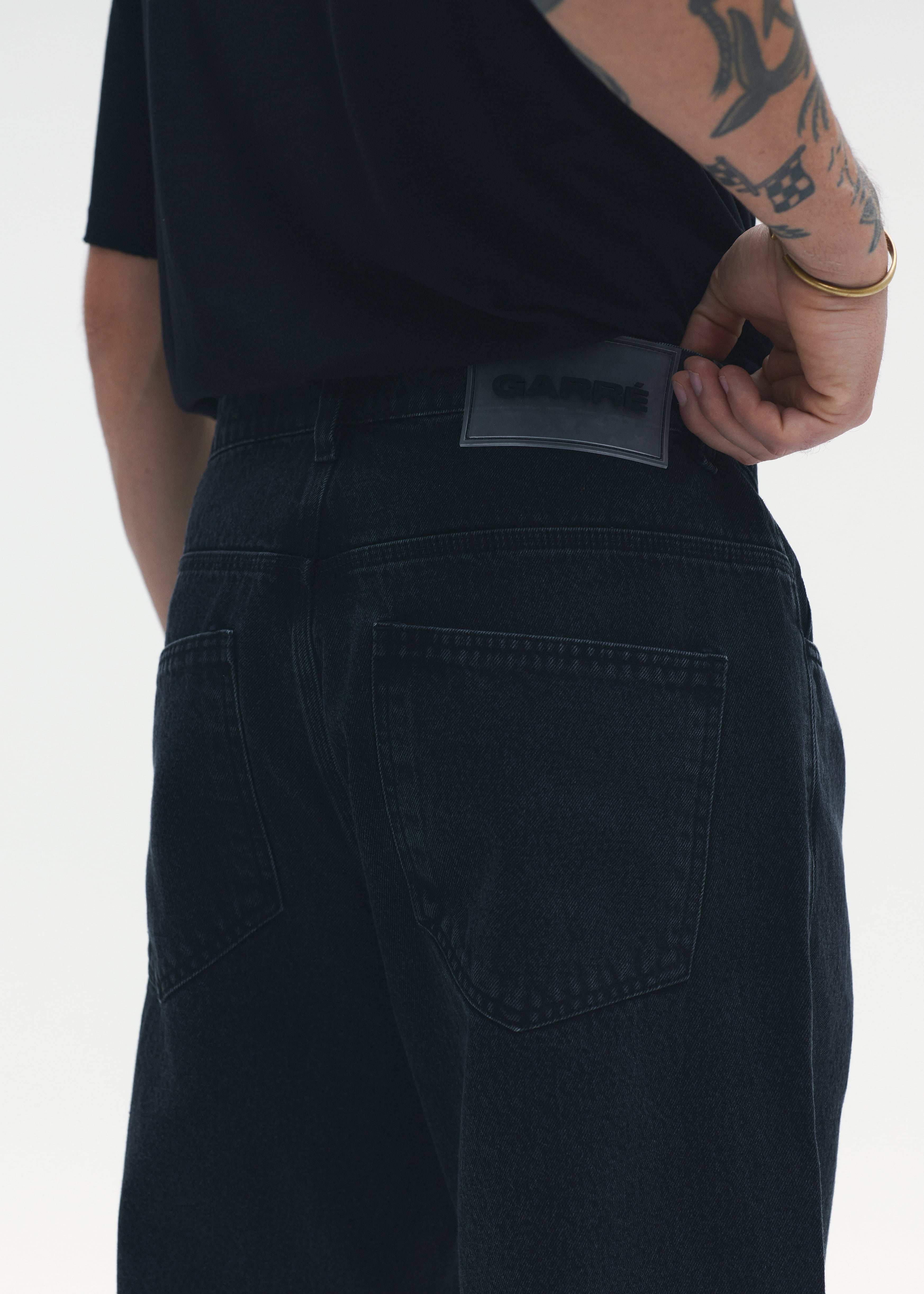 Black Gradient Pants