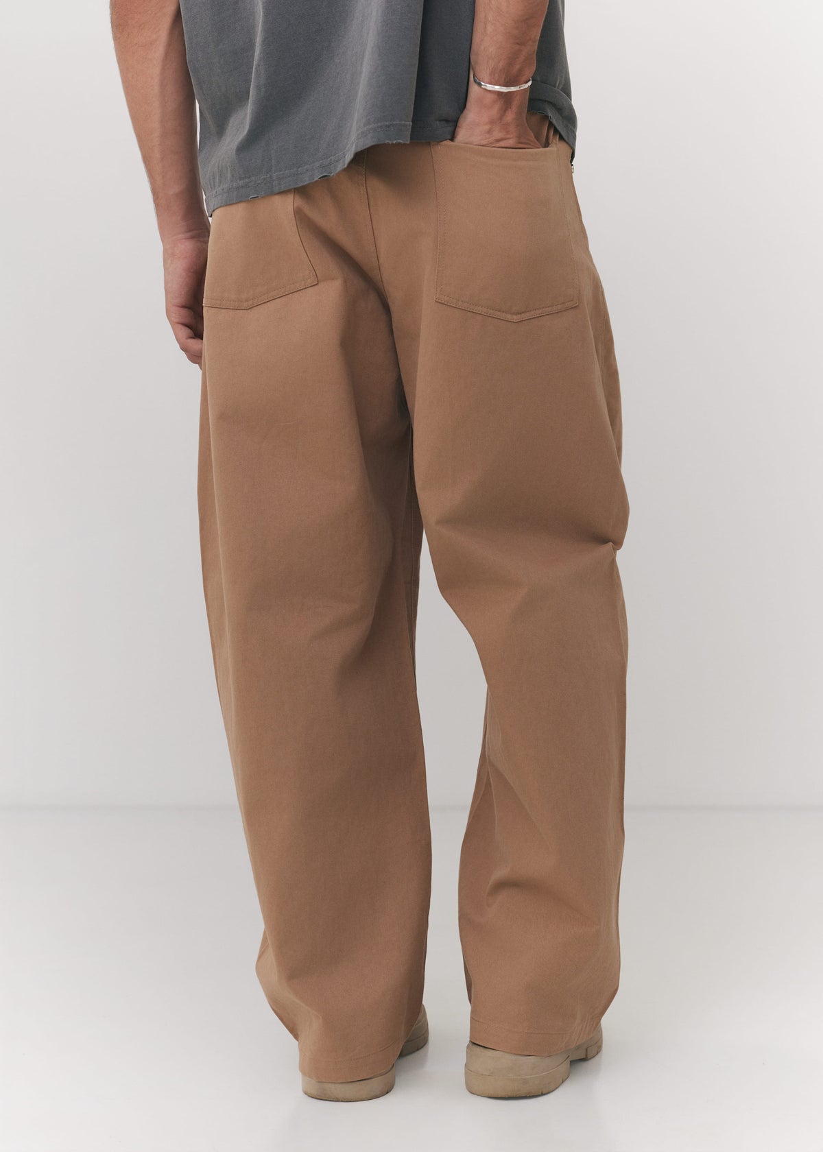 Barrel Beige Pants