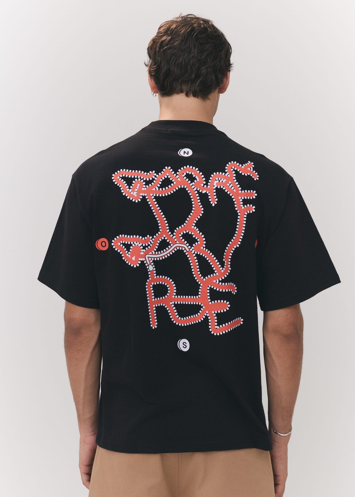 T-Shirt Subway Black