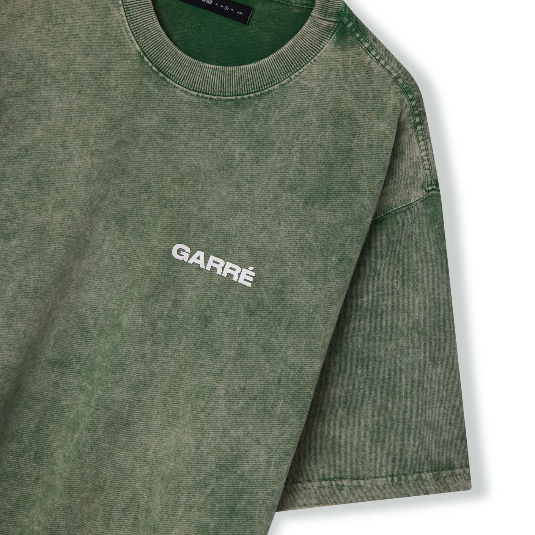 T-shirt Basic Verde Wash