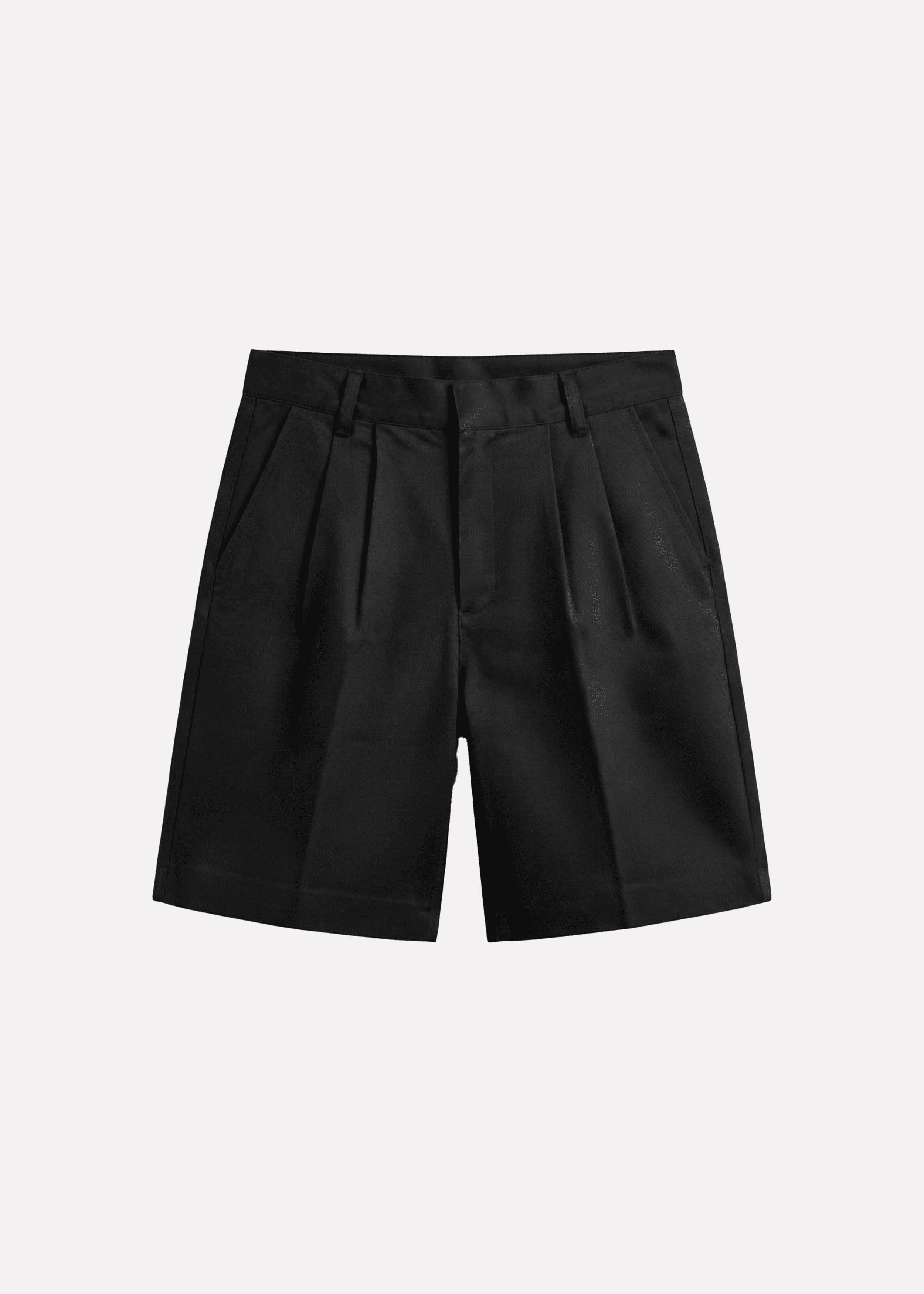 Tailored Black Shorts