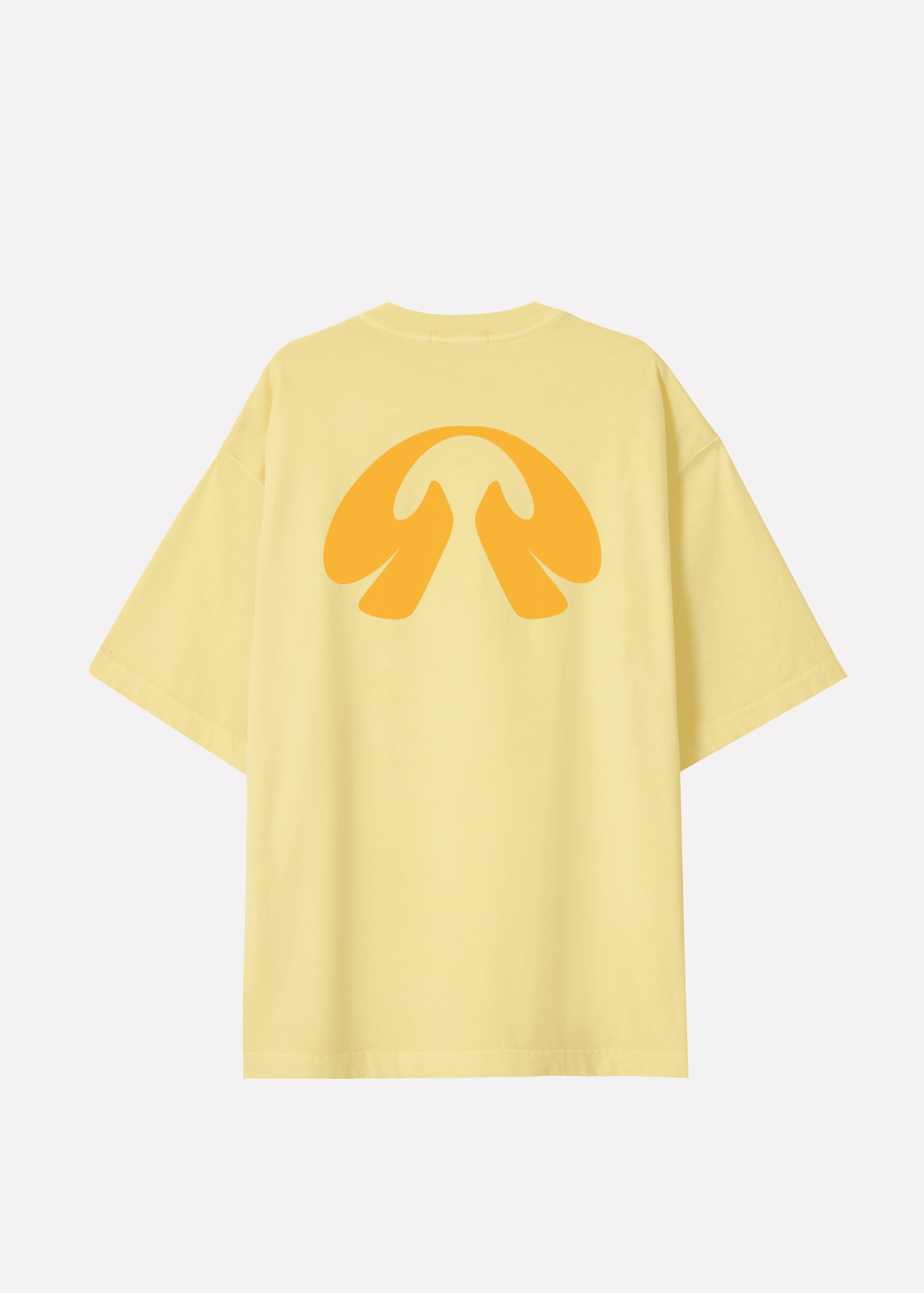 T-Shirt Monogram Butter Yellow